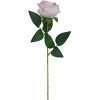 Květina Růže světle fialová X5791-10 - dia 7 x 4,5 / 50 cm