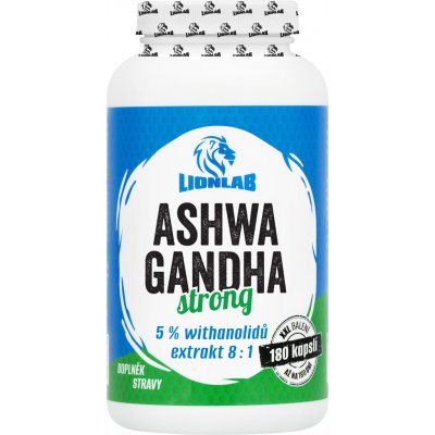 Lionlab Ashwagandha Strong XXL 180 kapslí – Hledejceny.cz