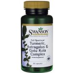 Swanson Turmeric Astragalus a Gotu Kola 60 kapslí – Hledejceny.cz