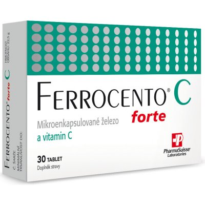 PharmaSuisse FERROCENTO forte C 30 tablet – Hledejceny.cz