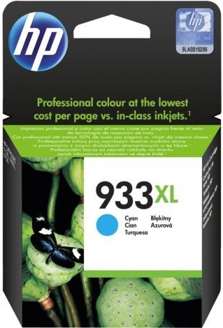 HP 933XL originální inkoustová kazeta azurová CN054AE