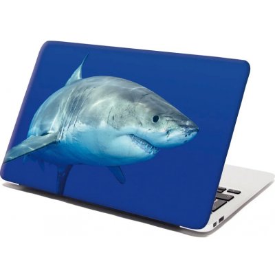 Sablio Samolepka na notebook Žralok - 29x20 cm – Zboží Živě