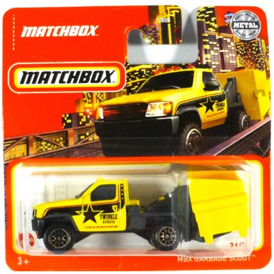 Matchbox MBX Garbage Scout žlutý