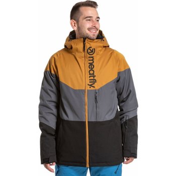 Meatfly Hoax Premium Snb & Ski Jacket Wood/Dark Grey/Black