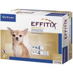 Effitix Spot-on XS 1,5-4 kg 26,8 / 240 mg 4 x 0,44 ml – Hledejceny.cz