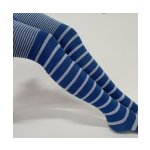 Pruhované punčocháče JULA Středně modrá – Hledejceny.cz