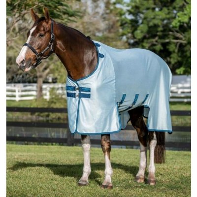 Horseware Deka proti hmyzu Amigo Bug Buster azure blue navy & electric blue – Hledejceny.cz