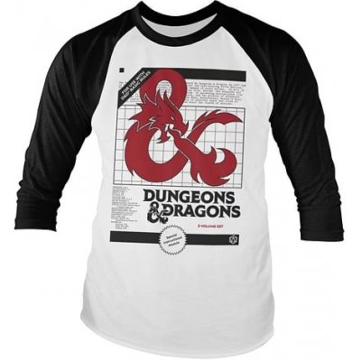 Imago tričko Dungeons & Dragons 3 Volume Set dlouhý rukáv – Zboží Mobilmania