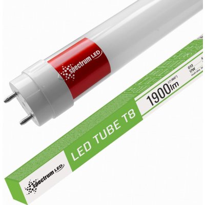 Spectrum LED LED Tube Neutral White 120CM T8 230V 17W WOJ+22304 – Zboží Mobilmania