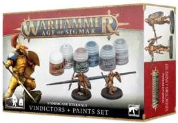 GW Warhammer: Age of Sigmar Stormcast Eternals + Paint Set