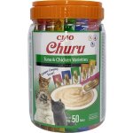 Churu Cat Diet Purée Tuna & Chicken 50 x 14 g – Hledejceny.cz