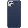 Pouzdro a kryt na mobilní telefon Apple Pouzdro MG Carbon iPhone 15 Plus, modré