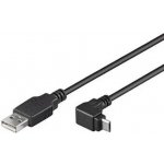 Digitus ku2m2f-90 micro USB 2.0, A-B, konektor do úhlu 90°, 1,8m – Hledejceny.cz