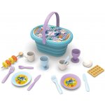 SMOBY Koš piknikový Stitch set s dětským nádobím a potravinami plast sb312510 – Zboží Dáma