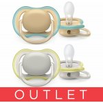 Avent dudlík Ultra Air Happy Jablko/Hruška mátová/žlutá – Hledejceny.cz