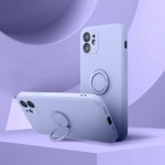 Pouzdro Silicone Ring Samsung Galaxy A57 5G Violet – Hledejceny.cz