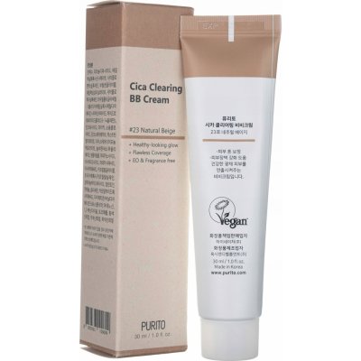 Purito Cica Clearing BB krém s UVA a UVB filtry 23 Natural Beige 30 ml
