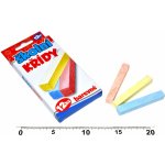 Mikrotrading Křídy školní barevné 12ks v krabičce – Zboží Dáma