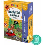 Albi Kvído Obrázkové hádanky na cesty Vzhůru za zvířátky doporučený věk 5+ – Zboží Dáma