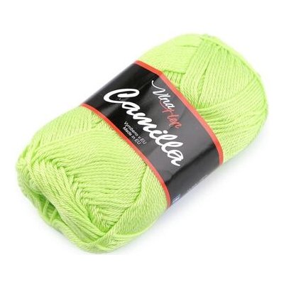 Bavlněná pletací příze Camilla (50g) varianta zelená světle – Sleviste.cz