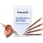 RefectoCil Application Sticks Mini dámská sada aplikační tyčinka 5 ks + malá kosmetická mistička 5 ks – Zboží Mobilmania