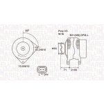 Alternátor MAGNETI MARELLI 063731960010