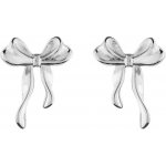 Franco Bene Náušnice s mašličkou stříbrné 2979 – Zbozi.Blesk.cz