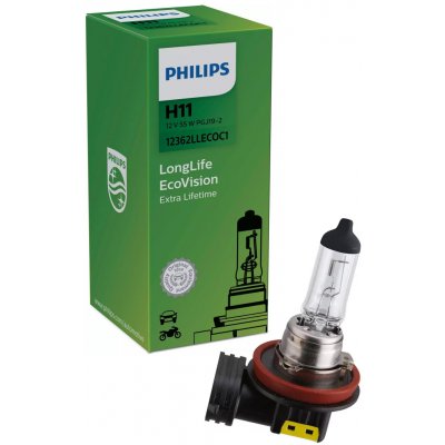 Philips LongLife EcoVision H11 PGJ19-2 12V 55W 12362LLECOC1 | Zboží Auto