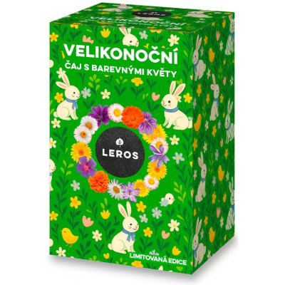LEROS Velikonoční čaj s barevnými květy 20 x 1,4 g – Hledejceny.cz