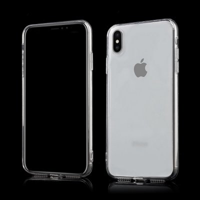 Pouzdro AppleMix Apple iPhone Xs Max - gumové - čiré – Zboží Mobilmania