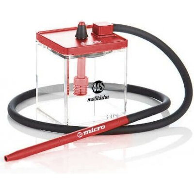 maShisha MS Micro Hookah červená 19 cm – Hledejceny.cz