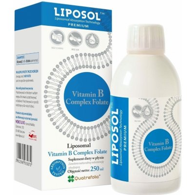 Aliness Liposol B Complex Folate 250 ml – Hledejceny.cz