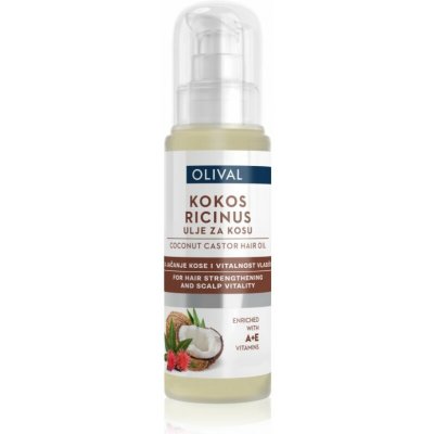 Olival Coconut Castor ricinový olej pro posílení vlasů 60 ml – Hledejceny.cz