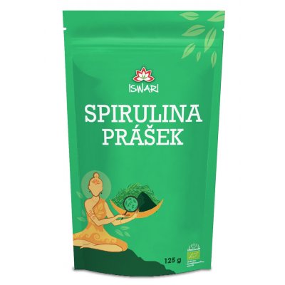 Iswari SPIRULINA Bio prášek 125 g – Hledejceny.cz