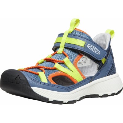 Keen Motozoa Sandal Children vintage indigo/scarlet ibis – Zboží Mobilmania
