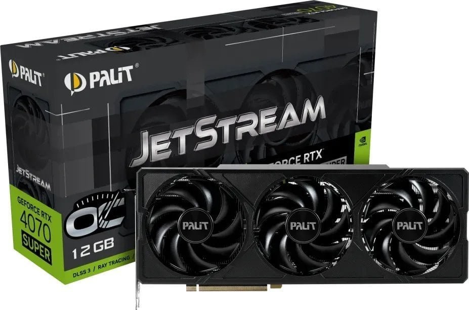 Palit GeForce RTX 4070 Super JetStream OC 12GB GDDR6X NED407ST19K9-1043J