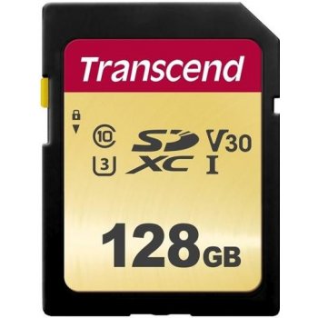 Transcend SDXC 128 GB UHS-I U3 TS128GSDC500S