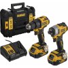 Akušroubovák DeWalt DCK2061P2T