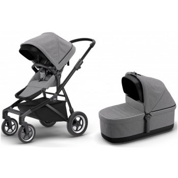 Thule Sleek Kompletní Grey Melange on Black 2022