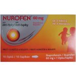 NUROFEN PRO DĚTI RCT 60MG SUP 10 – Sleviste.cz