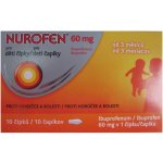 NUROFEN PRO DĚTI RCT 60MG SUP 10 – Hledejceny.cz