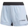 Dámské šortky adidas dámské kraťasy TRAIL SHORT W HS9555 Modrý