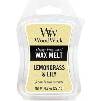 WoodWick vonný vosk do aromalampy Lemongrass and Lily Citronová tráva a Lilie 22,7 g – Zbozi.Blesk.cz