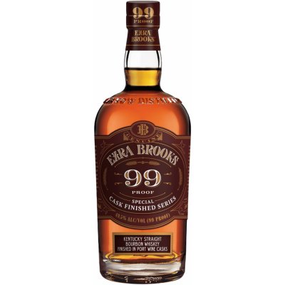 Ezra Brooks 99 Special Cask 49,5% 0,7 l (holá láhev) – Hledejceny.cz