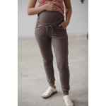 M & L těhotenské tepláky Cappuccino – Zboží Dáma