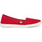 Oldcom espadrilky Canvas červené – Zboží Dáma