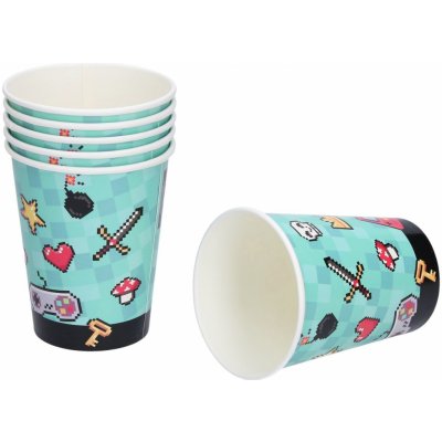 Wiky Párty kelímky 250ml Hra Game on – Zboží Dáma