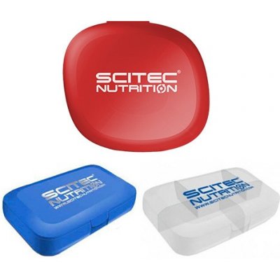 Scitec Nutrition krabička na tablety Červená