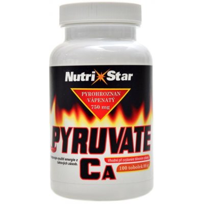 NutriStar Pyruvate Ca 100 kapslí – Hledejceny.cz