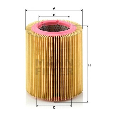 MANN FILTER Vzduchový filtr C 1567 – Hledejceny.cz